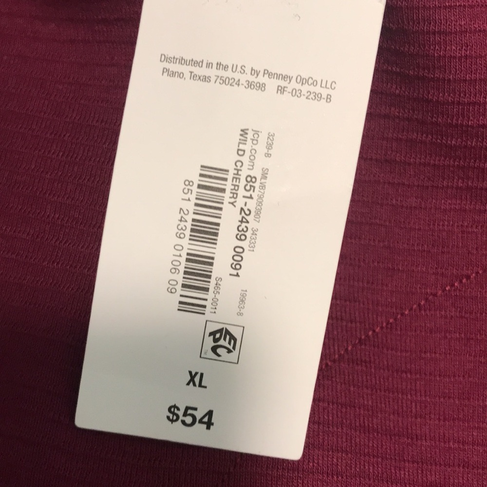 NEW Liz Claiborne‎ Short Sleeve Tee Shirt Dress. XL - Picture 10 of 11